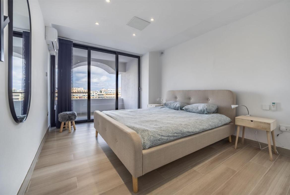 Deluxe Seaview Apartment Saint Julian's Eksteriør bilde