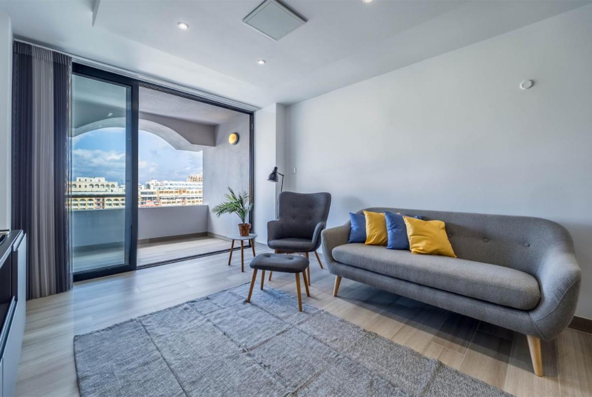 Deluxe Seaview Apartment Saint Julian's Eksteriør bilde